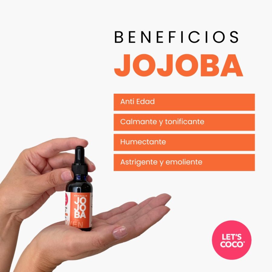 Aceite facial de Jojoba- Piel Joven
